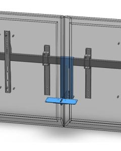 Center Camera Mount for Dual Displays