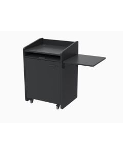 Economy Podium with Rack Mount-standard_BKL-Black