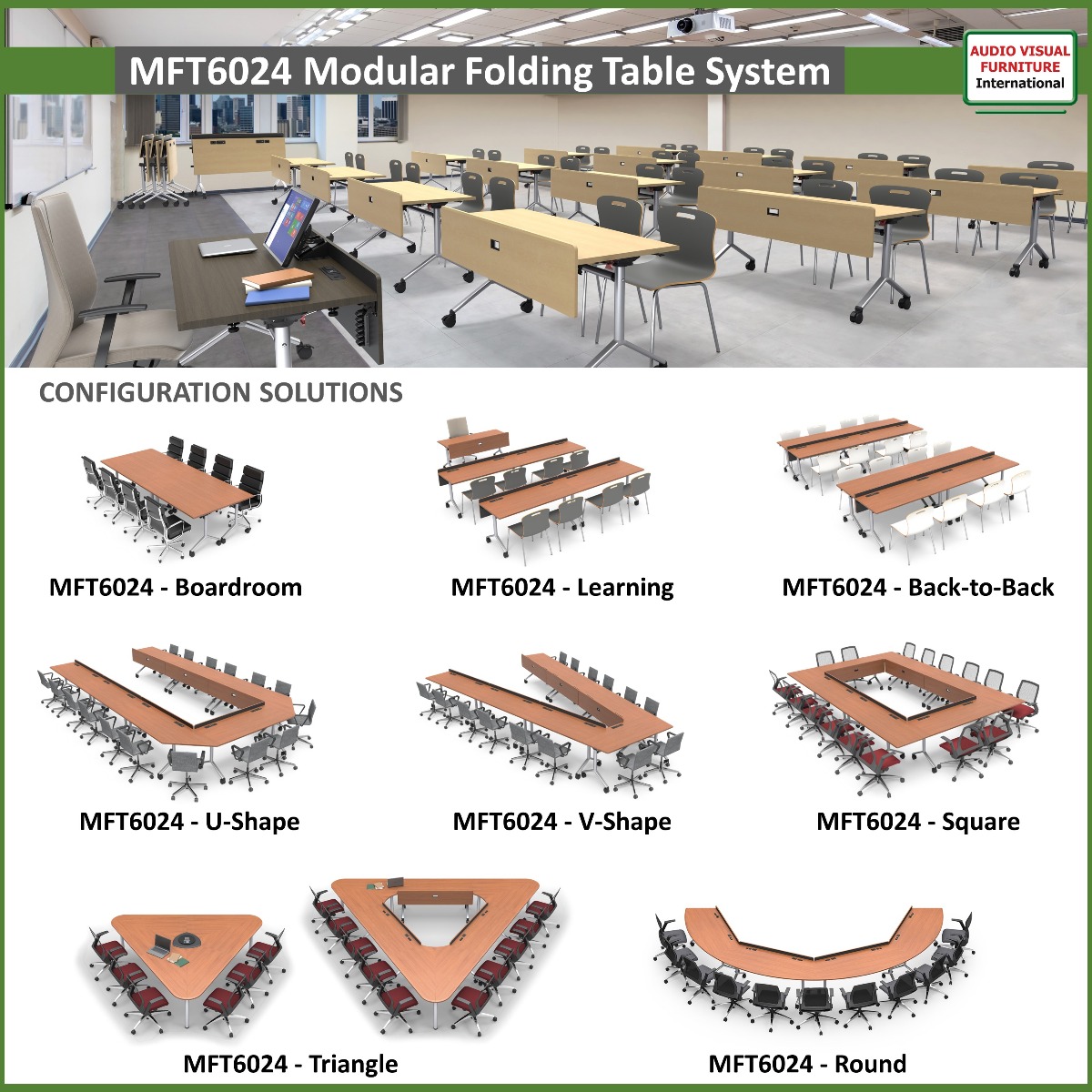 MFT6024 - Modular Folding Table System